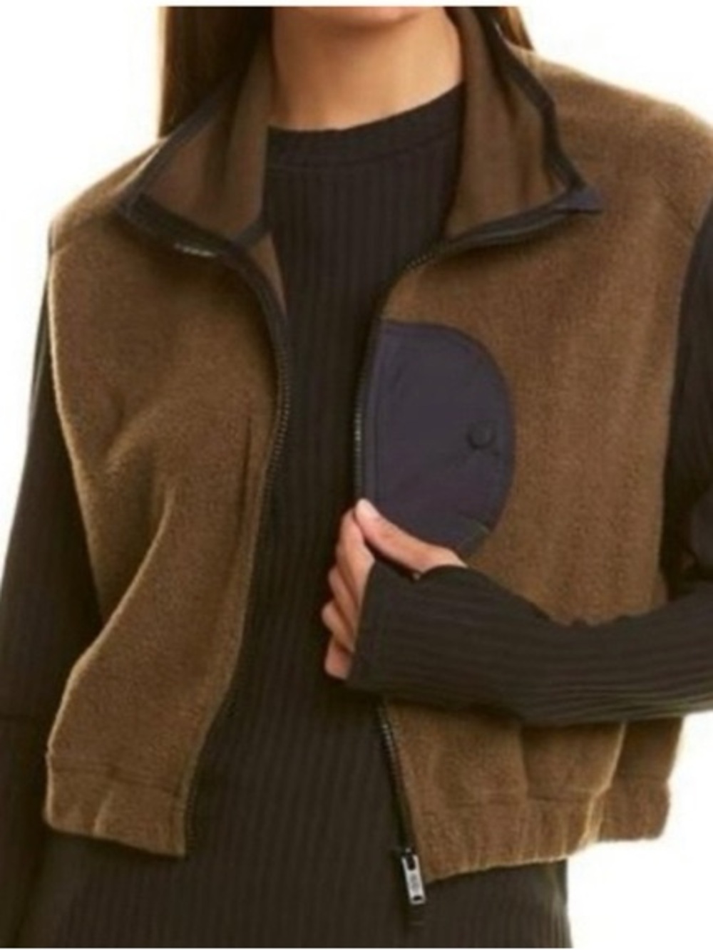 FP Movement by Free People Basecamp Sherpa Vest M